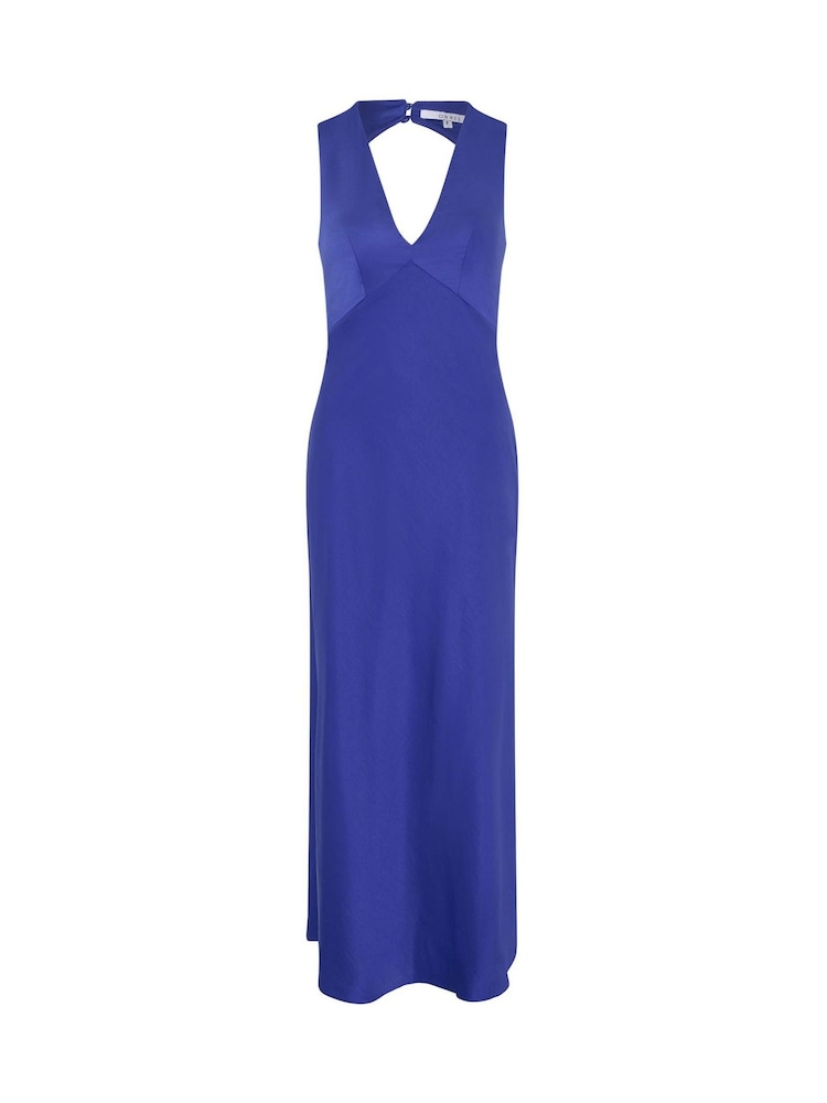 Omnes Cobalt Nova Maxi Tie Back Dress - Image 5 of 5