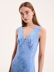 Omnes Blue Iris Maxi Dress - Image 4 of 5