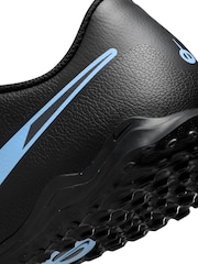 Nike Black Tiempo Legend 10 Club Turf Low Football Boots - Image 9 of 10