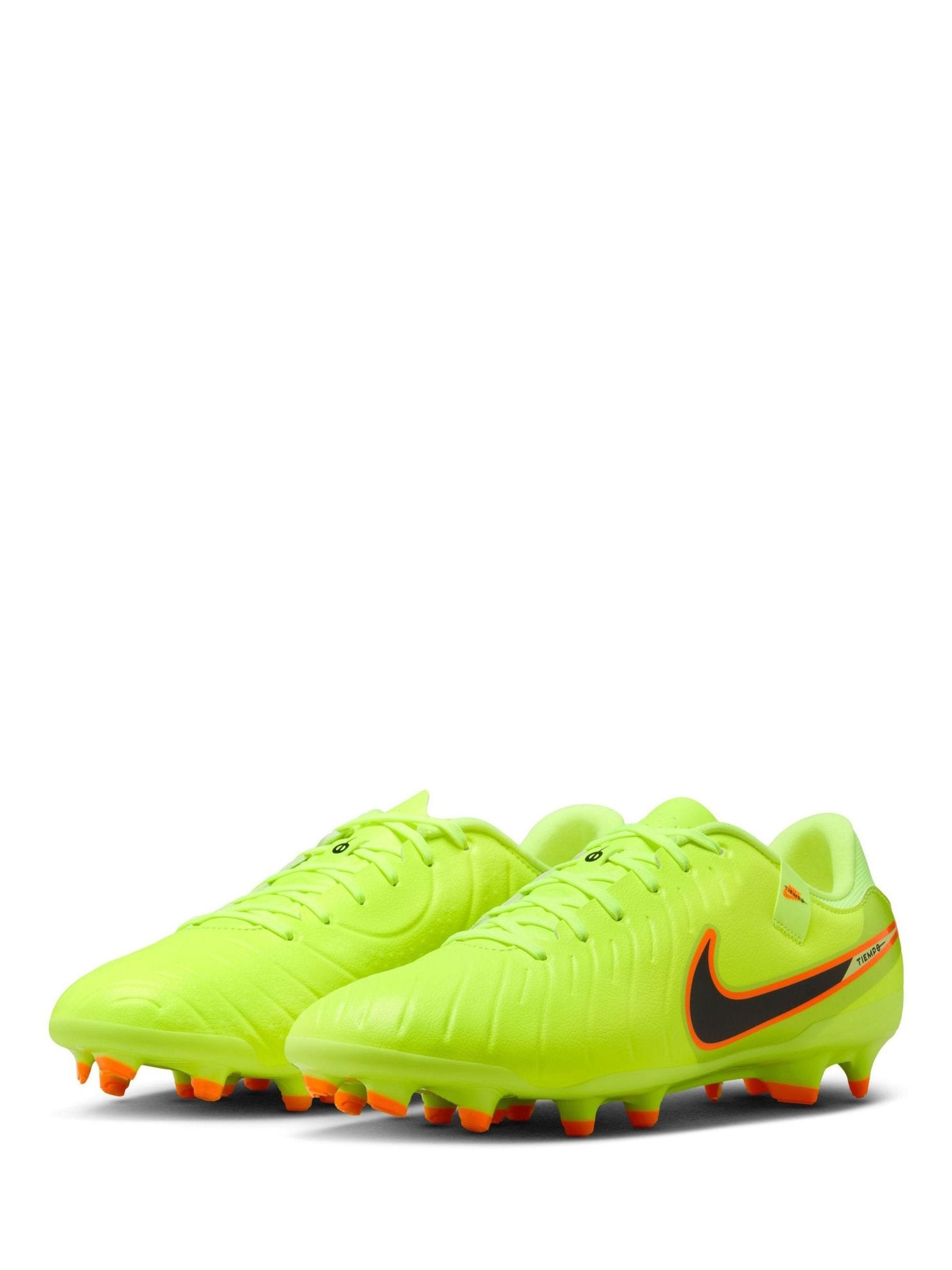 Buy Nike Yellow Tiempo Legend 10 Academy Multi Ground Low Football