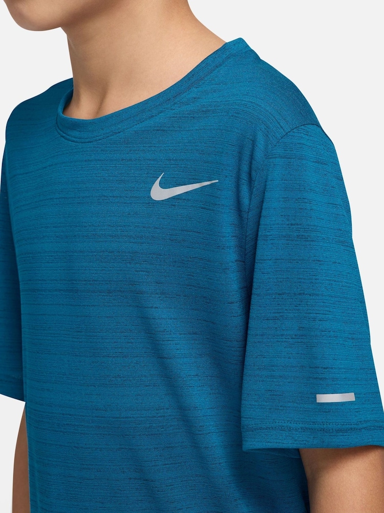 Nike Green Dri-FIT Miler Training Top - Image 4 of 4 Nike Green Dri-FIT Miler Training Top - Image 4 of 4