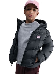 Nike Crome Black Padded Jacket - Image 1 of 5