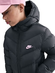 Nike Crome Black Padded Jacket - Image 3 of 5