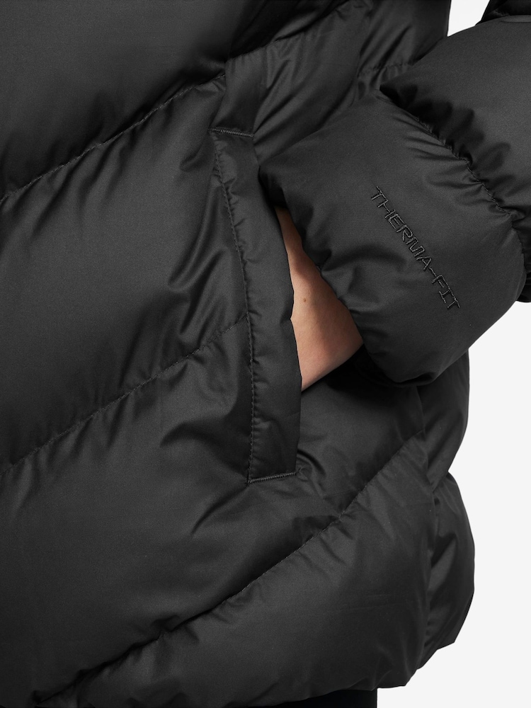 Nike Black/Pink Padded Jacket - Image 4 of 4