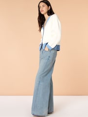 Omnes Cream Henni Cardigan - Image 2 of 5