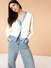 Omnes Cream Henni Cardigan - Image 3 of 5