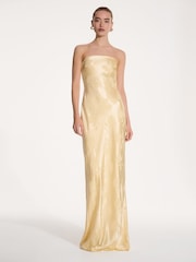 Omnes Yellow Amdra Maxi Dress - Image 1 of 5