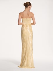 Omnes Yellow Amdra Maxi Dress - Image 4 of 5