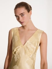 Omnes Yellow Iris Maxi Dress - Image 4 of 5