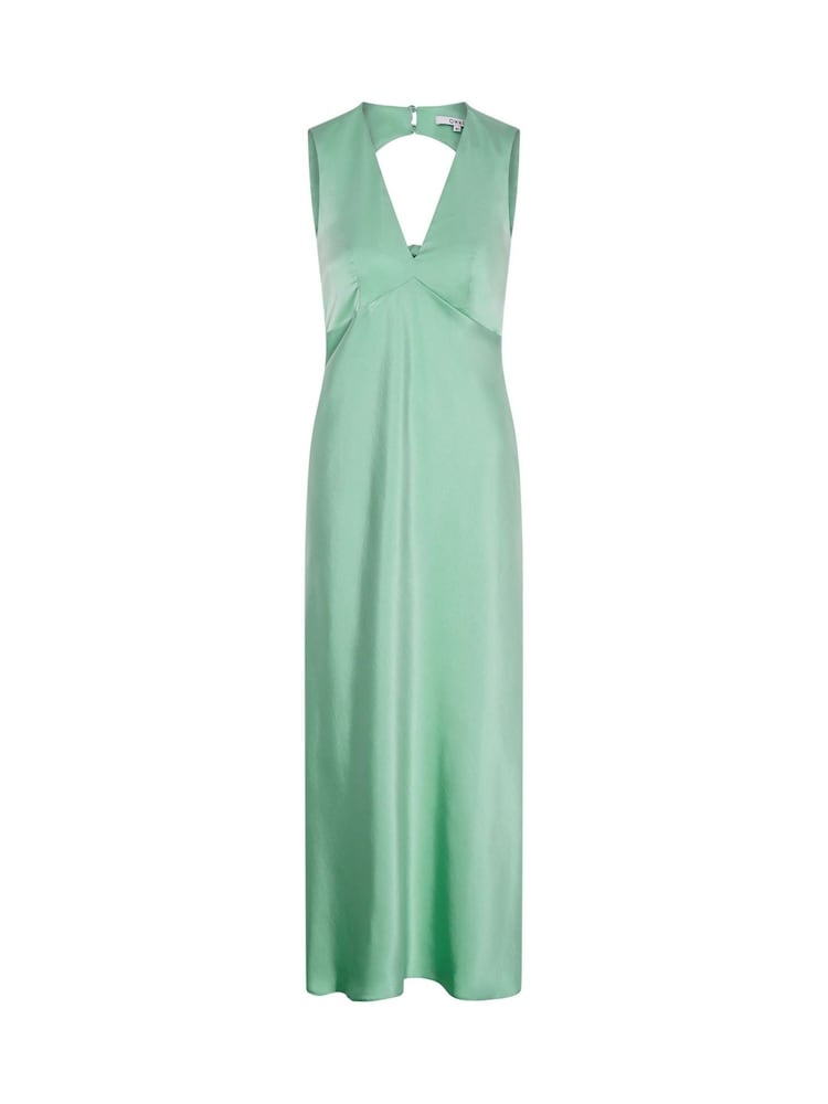 Omnes Sage Nova Maxi Tie Back Dress - Image 5 of 5