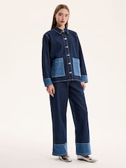 Omnes Magnus Raw Denim 100% Cotton Shirt - Image 2 of 5