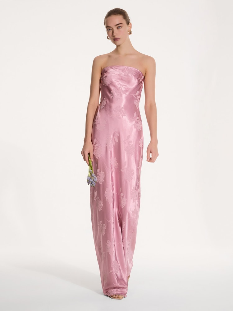 Omnes Pink Amdra Maxi Dress - Image 1 of 5