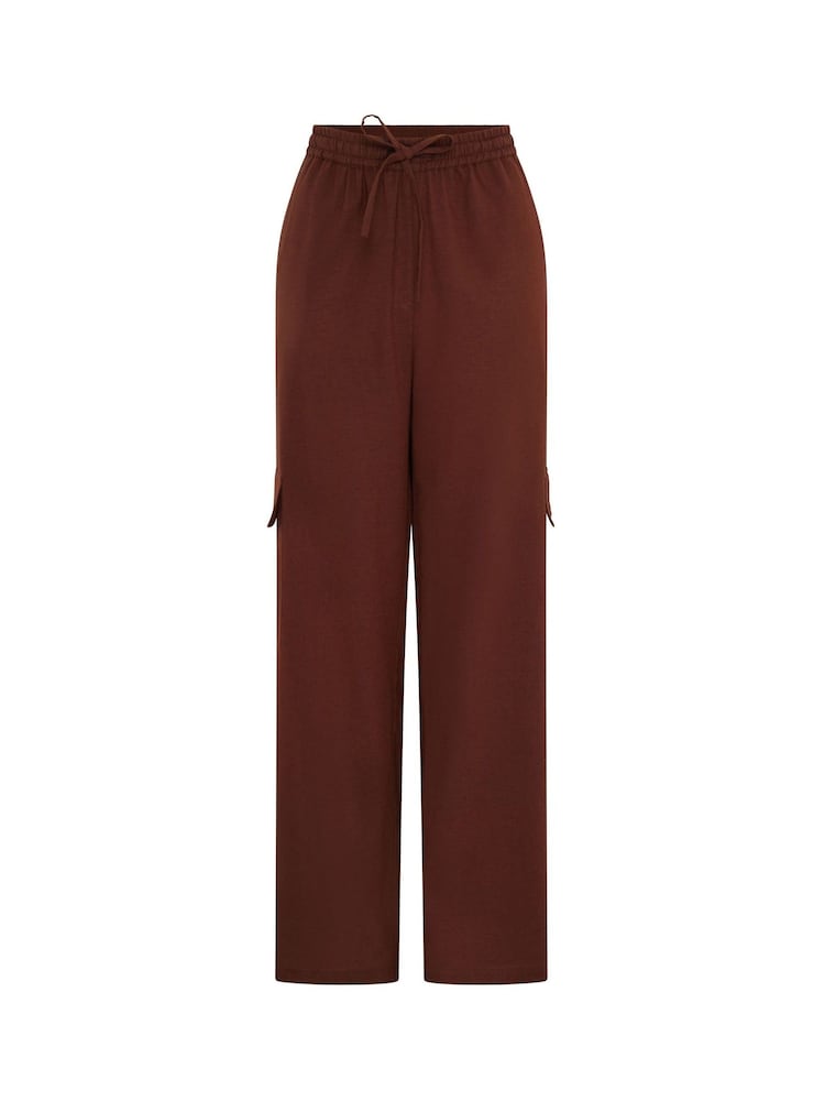 Omnes Brown Frank 100% Cotton Trousers - Image 5 of 5 Omnes Brown Frank 100% Cotton Trousers - Image 5 of 5