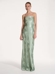 Omnes Green Amdra Maxi Dress - Image 1 of 5