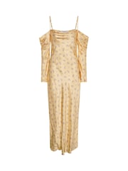 Omnes Yellow Munique Maxi Dress - Image 5 of 5
