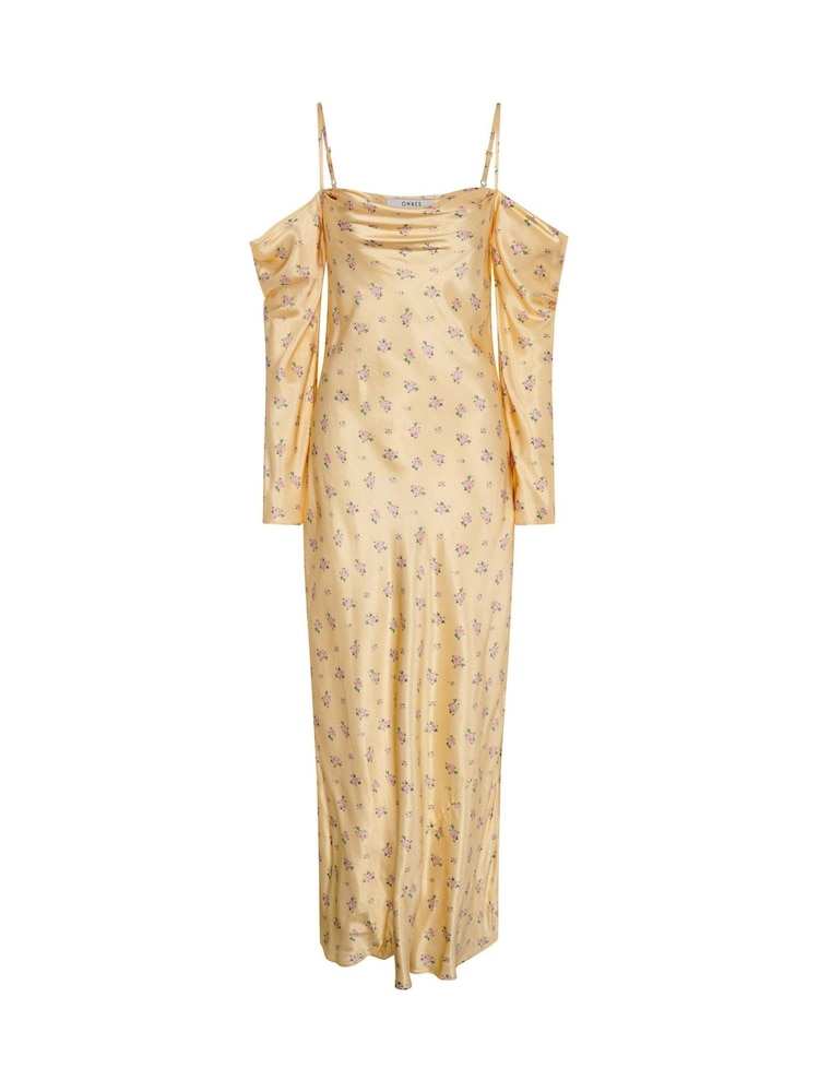 Omnes Yellow Munique Maxi Dress - Image 5 of 5