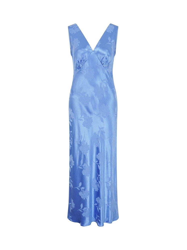 Omnes Blue Iris Maxi Dress - Image 5 of 5