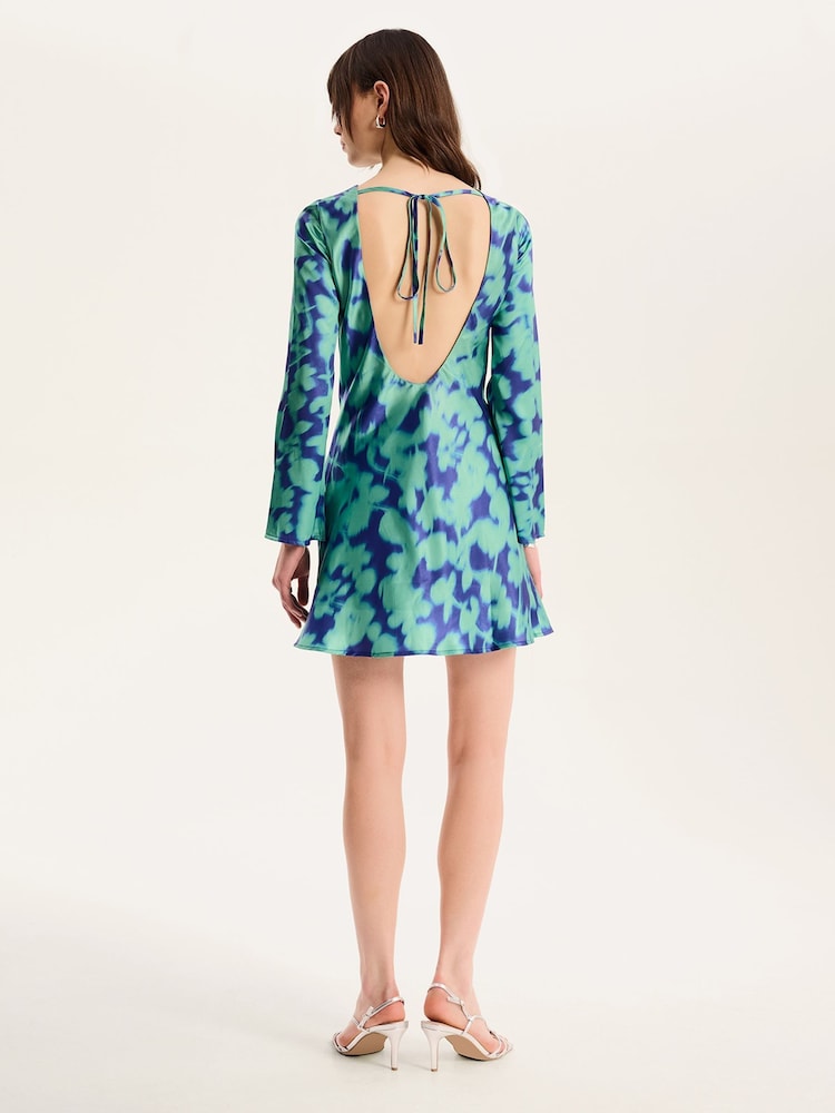 Omnes Green Roberta Mini Dress - Image 3 of 5