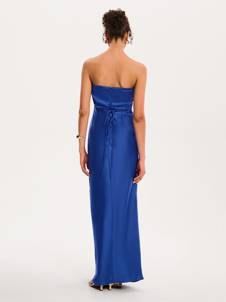 Omnes Blue Amdra Maxi Dress - Image 2 of 5 Omnes Blue Amdra Maxi Dress - Image 2 of 5