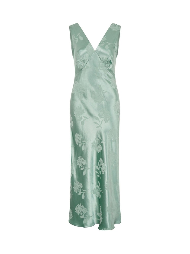 Omnes Green Iris Maxi Dress - Image 5 of 5