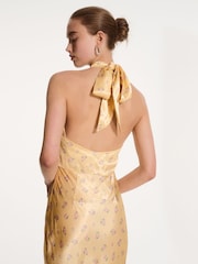 Omnes Yellow Arles Dress - Image 3 of 5