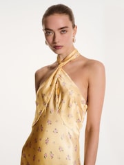 Omnes Yellow Arles Dress - Image 4 of 5