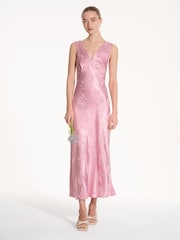 Omnes Pink Iris Maxi Dress - Image 1 of 5