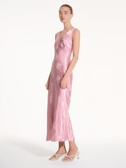 Omnes Pink Iris Maxi Dress - Image 2 of 5