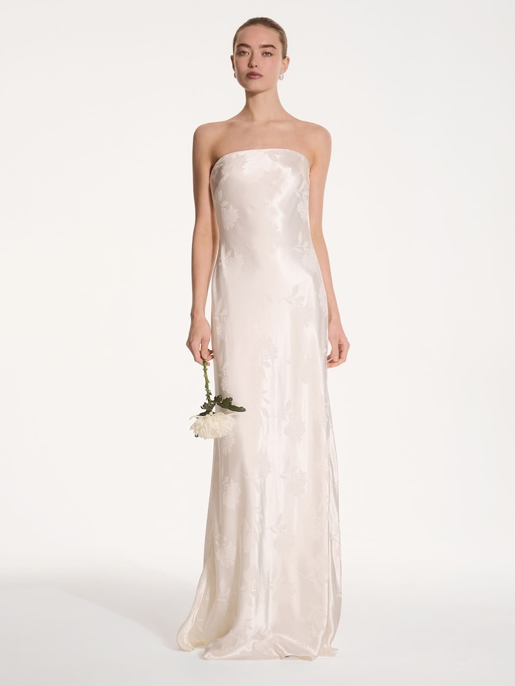 Omnes White Sicily Maxi Dress - Image 1 of 5