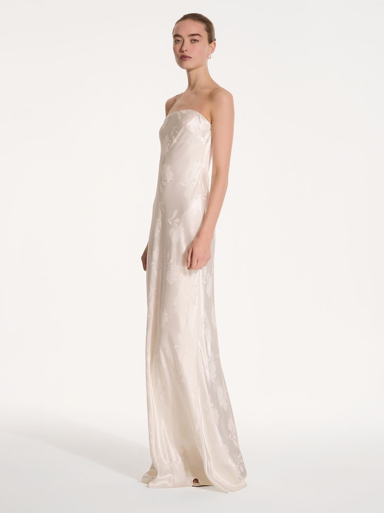 Omnes White Sicily Maxi Dress - Image 2 of 5