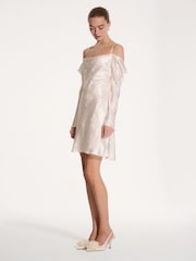 Omnes White Monique Mini Dress - Image 1 of 5