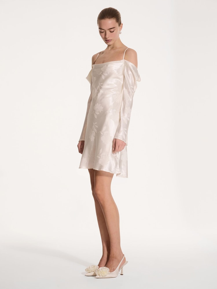 Omnes White Monique Mini Dress - Image 1 of 5