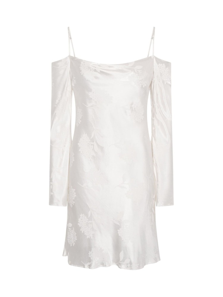 Omnes White Monique Mini Dress - Image 5 of 5