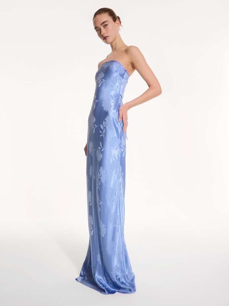 Omnes Blue Amdra Maxi Dress - Image 2 of 5