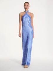 Omnes Blue Arles Dress - Image 1 of 5