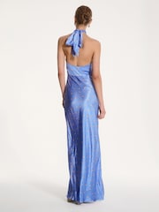 Omnes Blue Arles Dress - Image 2 of 5