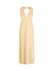 Omnes Yellow Nova Maxi Tie Back Dress - Image 5 of 5
