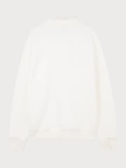 PS Paul Smith Regular-Fit 100% Cotton Quarter Zip White Sweatshirt - Image 2 of 4