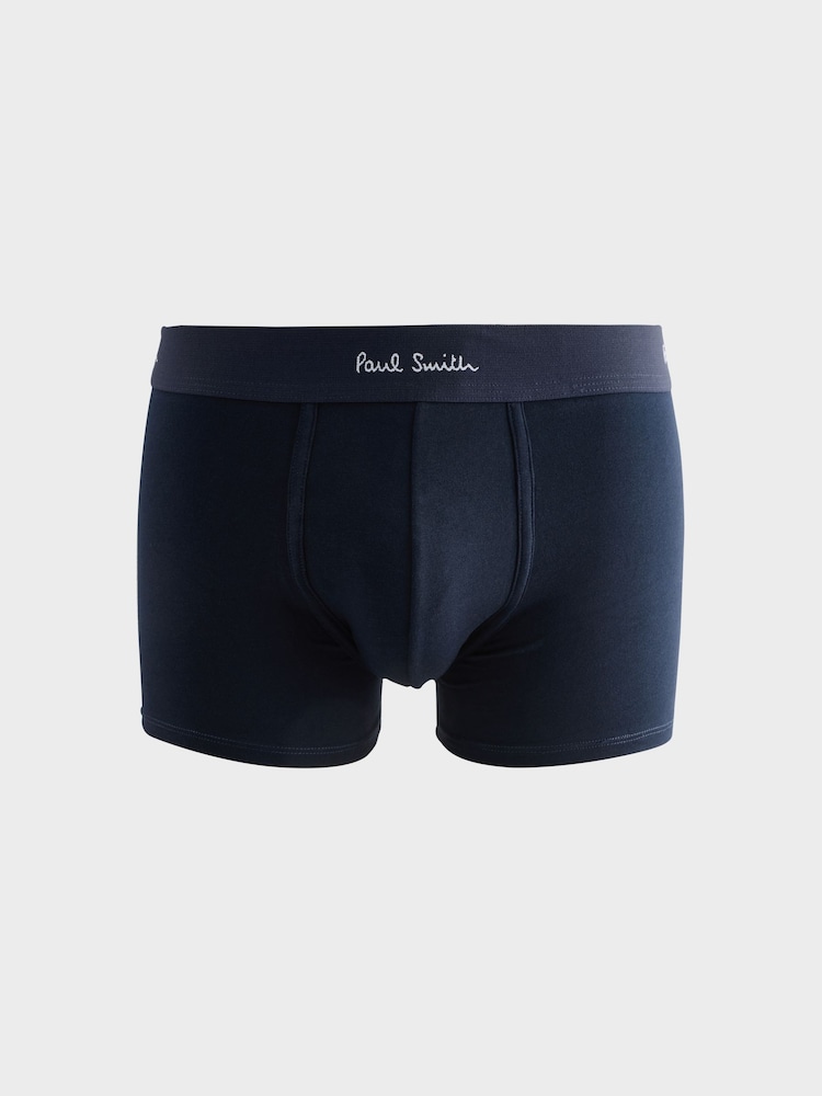 PS Paul Smith Blue Boxers 3 Pack - Image 2 of 4 PS Paul Smith Blue Boxers 3 Pack - Image 2 of 4