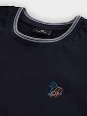 Camiseta preta com logo PS Paul Smith Regular fit - Imagem 7 de 8
