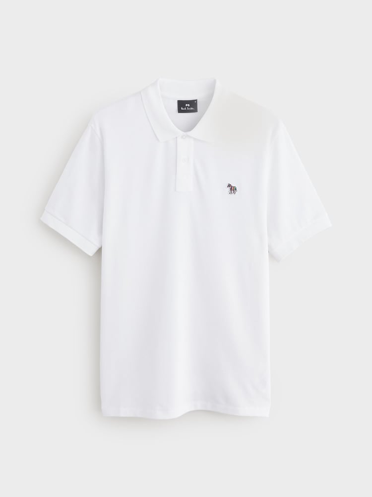 PS Paul Smith Regular-Fit 100% Organic Cotton Polo Shirt - Image 1 of 1