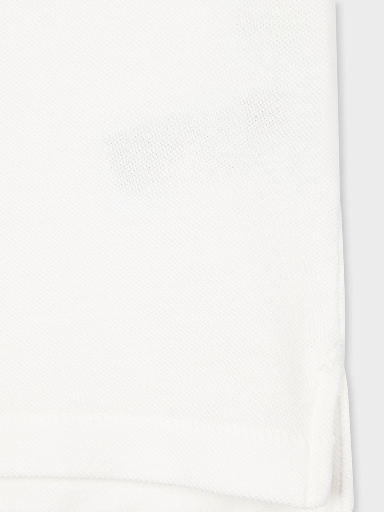 Blanco - PS Paul Smith Regular-Fit 100% Cotton Polo Shirt - Imagen 2 de 2