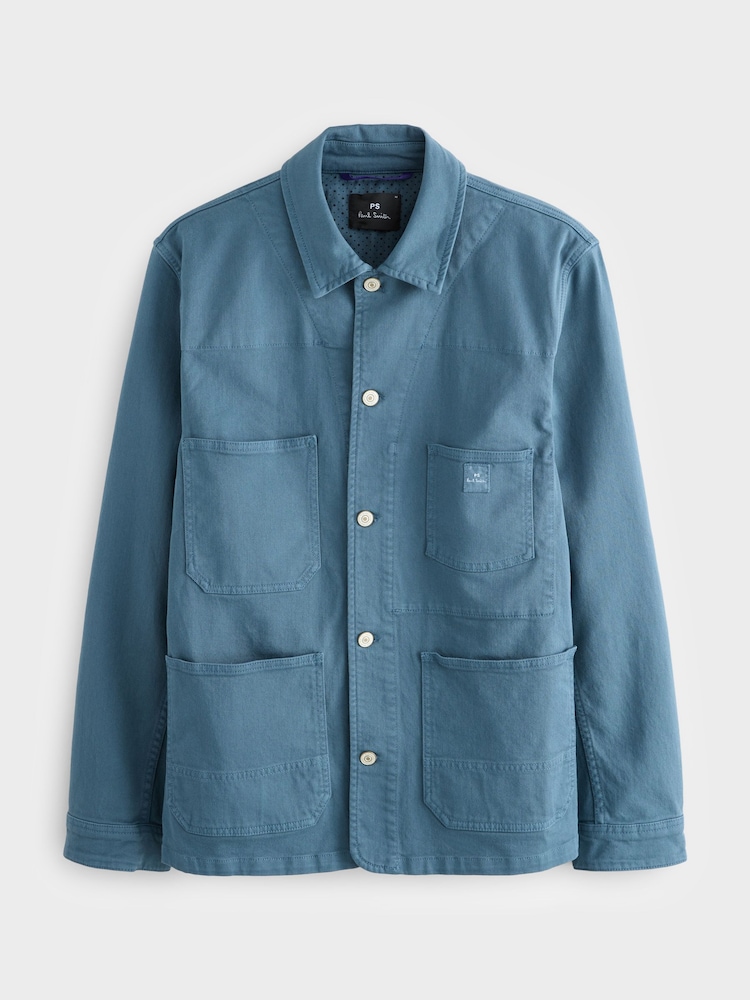 Jaqueta PS Paul Smith com detalhe de bolso azul e botões - Imagem 1 de 5