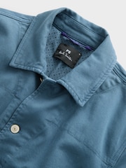 PS Paul Smith Blue Pocket Detail Button Through Chore Jacket - Image 10 of 11