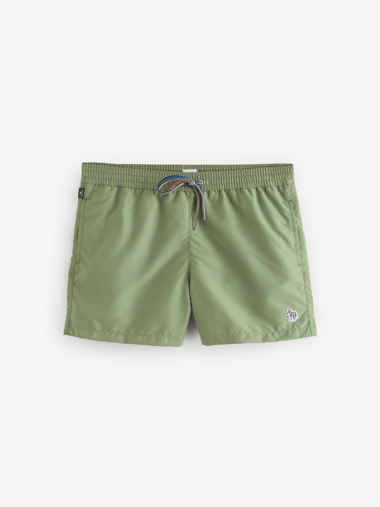 PS Paul Smith Green Regular Fit Logo Shorts - Image 1 of 1