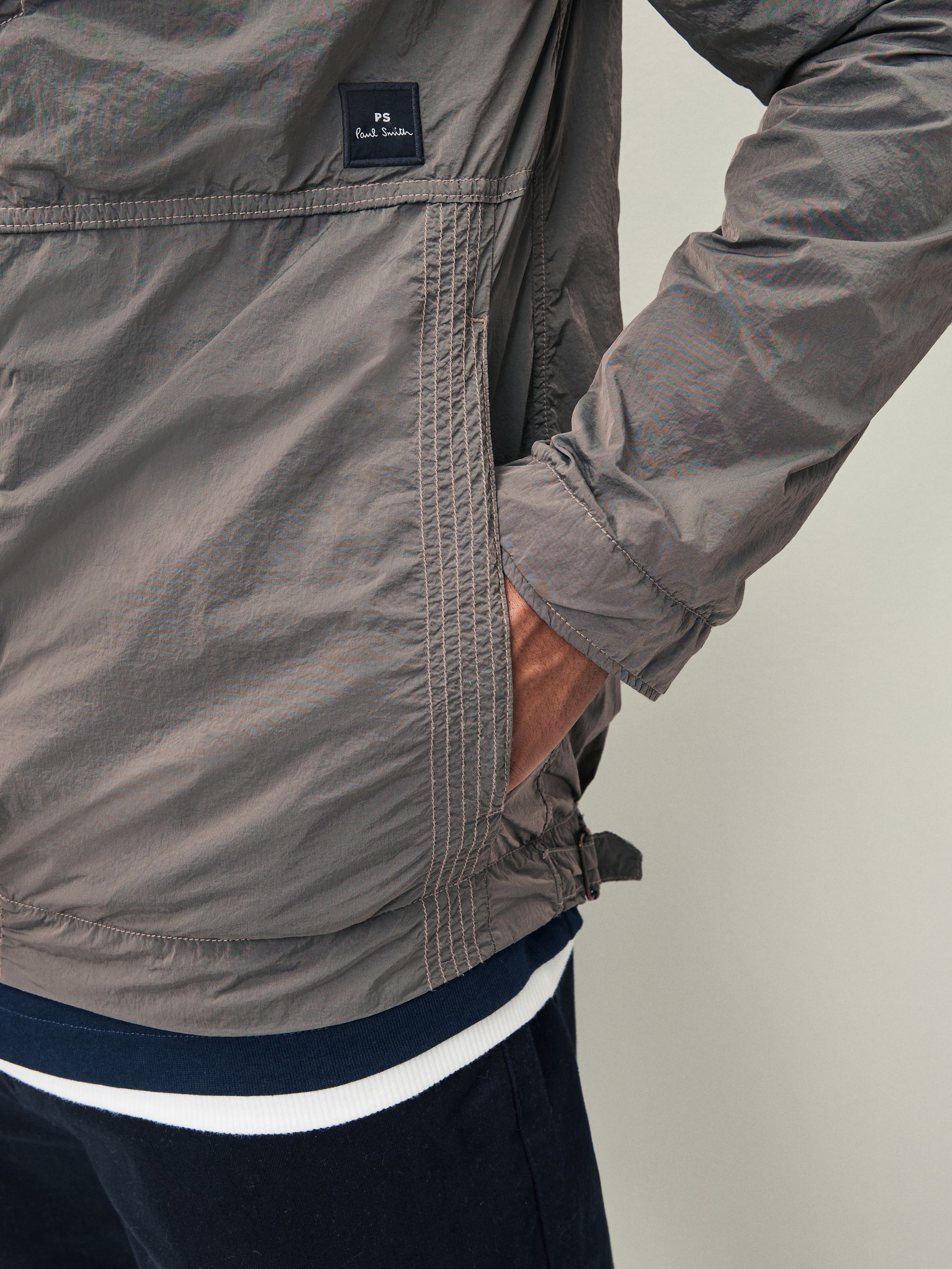 Buy PS Paul Smith Natural Nylon Utility Overshirt from Next Luxembourg