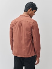 Коричневая рубашка с карманами PS Paul Smith - Image 3 of 6