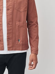 Коричневая рубашка с карманами PS Paul Smith - Image 4 of 6