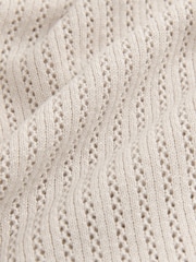 PS Paul Smith Knitted White Polo Shirt - Image 3 of 5