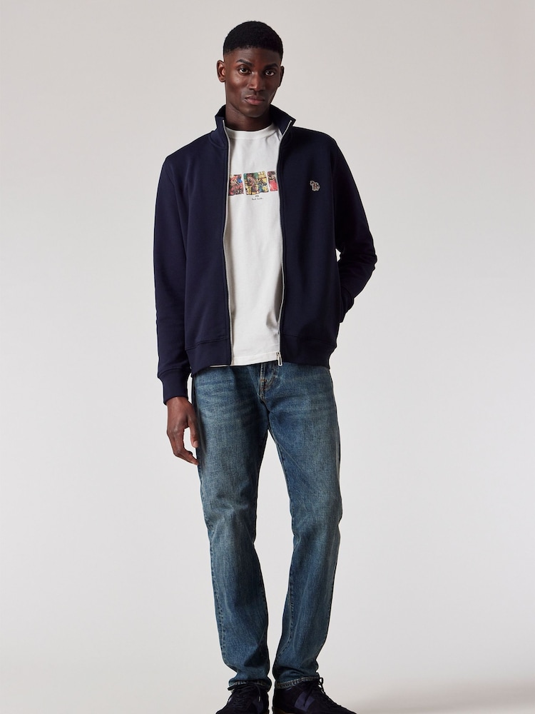 PS Paul Smith Regular Fit Full Zip Cotton Sweatshirt - Image 3 of 3